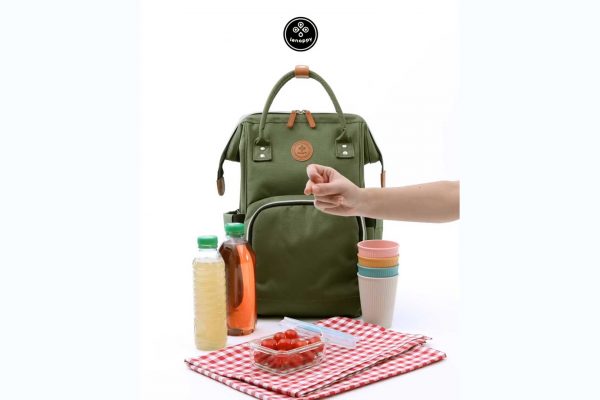 stop motion pour présenter un sac à langer