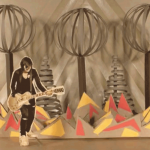 guitare animée en stop motion